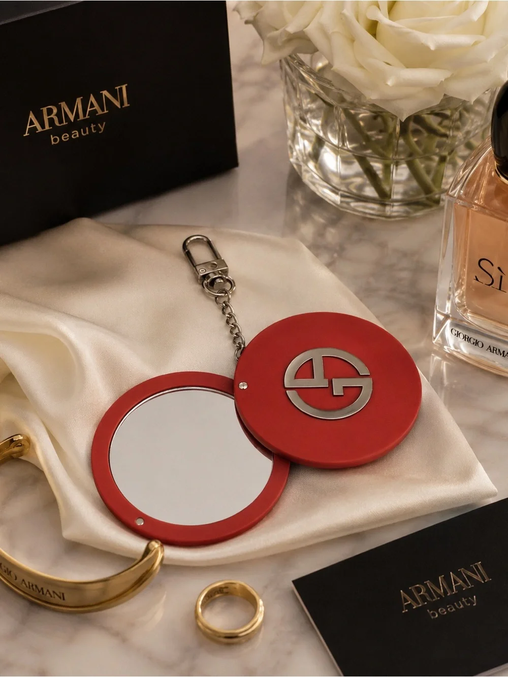 Armani Beauty Rotating Compact Mirror- GWP